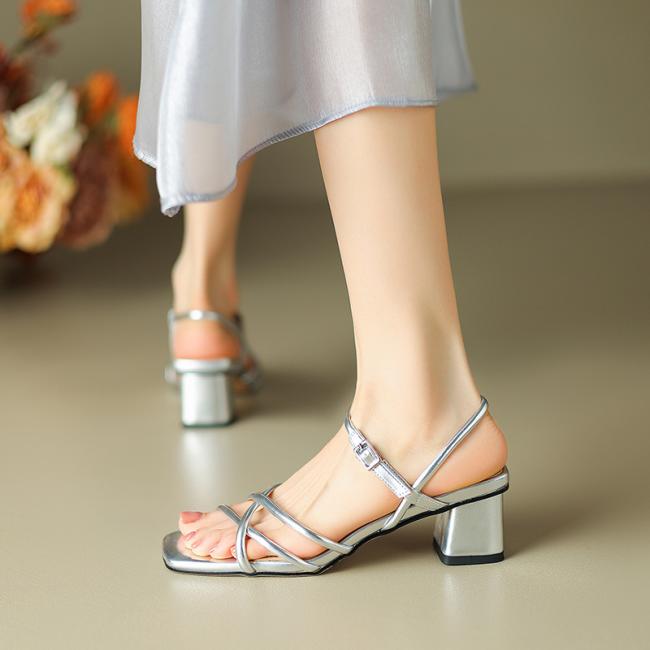 Sandalen | Sandalette "JULIE" – Damen Damen Schuhe Damen